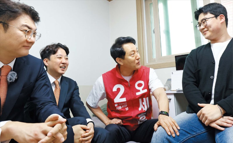 오세훈·이준석 ‘부동산 협공’… 정책 공동전선 짠다