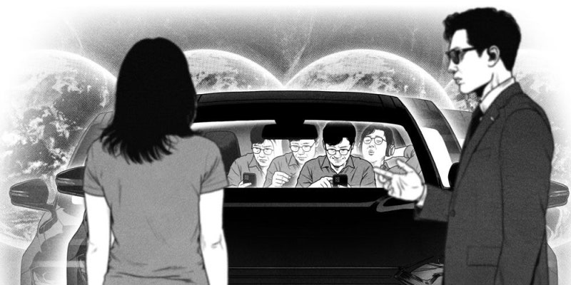 남편이 퇴근 후 주차장에서 30분씩 시간을 보내는데