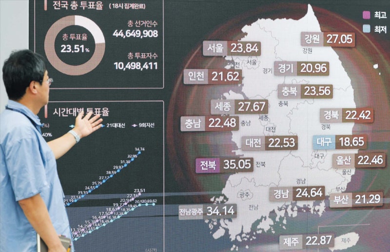 與 “李에 힘 실어줘” 野 “샤이보수 결집”