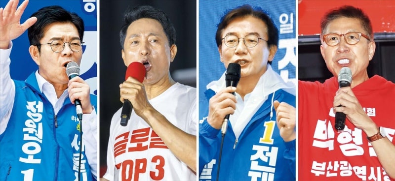 李정부 1년… 힘싣기냐, 견제냐