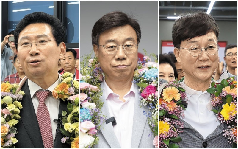 용인·성남·안산·하남… ‘국힘 재선 시장’ 탄생