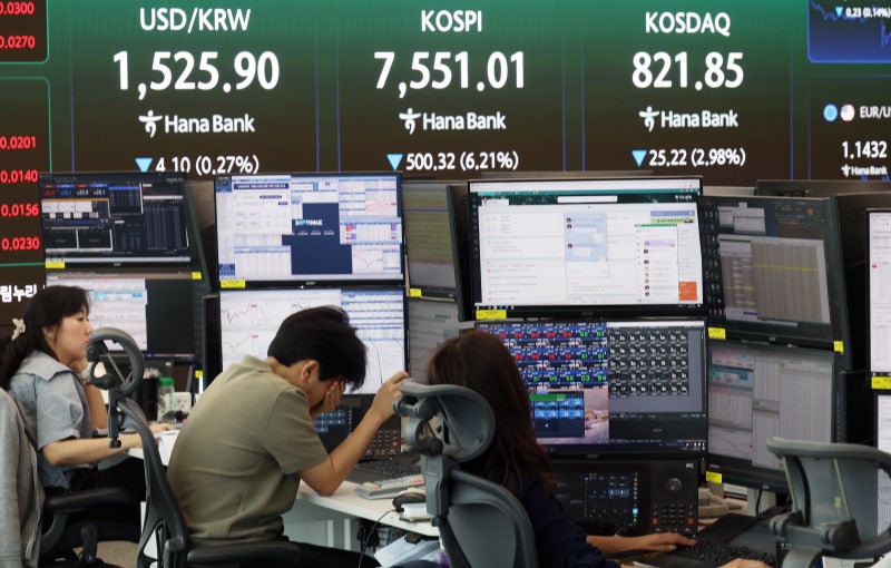 <b>코스피</b> 이어 <b>코스닥</b>도 매도 사이드카 발동