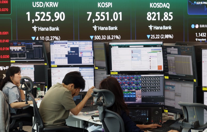 <b>코스피</b> 이어 <b>코스닥</b>도 매도 사이드카 발동