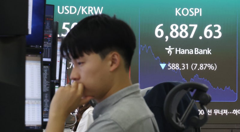 SK하이닉스, ADR 상장 후 190만원 붕괴... 코스피도 7000선 붕괴