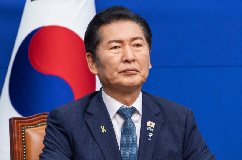 <b>정청래</b>, <b>김민석</b> 겨냥 “반명 분열주의 입에 올리는 자가 반명 분열주의...
