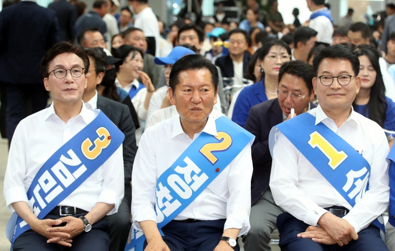 정청래·김민석 초박빙 속 2차전... 與전대 오늘 <b>제주</b>·인천 경선
