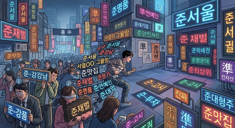 [데스크에서] ‘준○○’으로 위로받는 당신