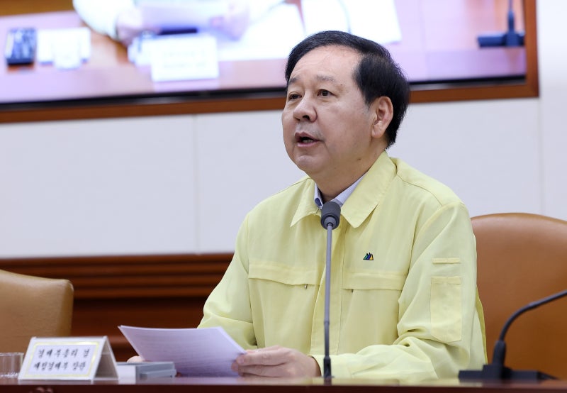 <b>구윤철</b> ‘집중호우’ 거제·통영 등 “특별재난지역 선포 검토”