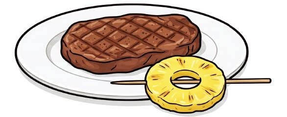 [리빙포인트] 고기 먹고 더부룩하면 파인애플