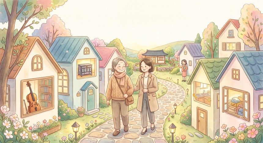 엄마와 집 보러 다닌 날./구글 제미나이