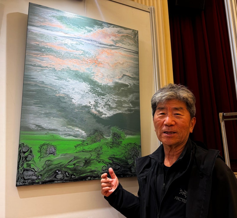 “동서양의 경탄스러운 융합” 정창기, 한·프 수교 140주년 전시 호평