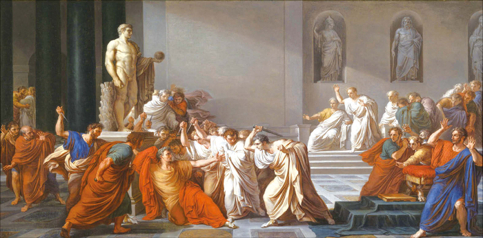 로마 시민의 특권을 식민지에도 주려 했던 카이사르는 내부 반발로 인해 암살당했다.<BR> 그러나 그의 유지를 이어받은 아우구스투스가 시민 특권을 식민지에 주면서, 제국은 안정되기 시작했다.<BR> (구글 제공)