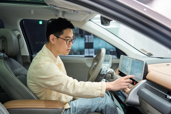 조사 결과 이 씨 차량 배터리 잔존 수명은 87.7%로 높은 수치를 기록했다.사진은 연구를 수행한 윤달영 현대차·기아 배터리개발센터 책임연구원.(현대차그룹 제공)