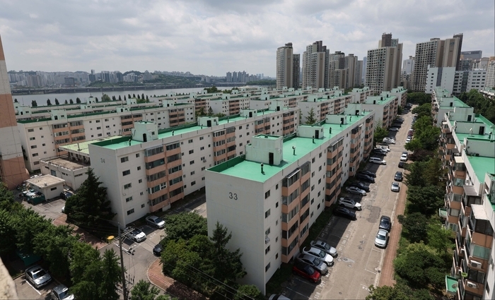 서울 용산구 이촌 한강맨션 전경.(매경DB)