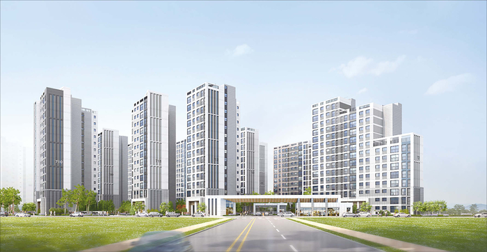 경기 부천 대장 A7블록 조감도.(한국토지주택공사 제공)