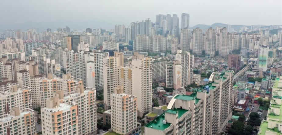  대구 수성구 아파트 단지 전경.(사진=연합뉴스)