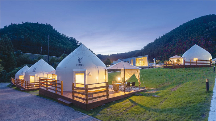  디오디(DOD)가 운영하는‘DOD 캠프 파크 교토.(DOD 제공)