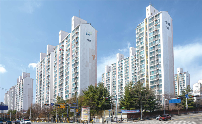  경기 용인시 수지구 풍덕천동 ‘수지신정마을1단지’. (윤관식 기자)