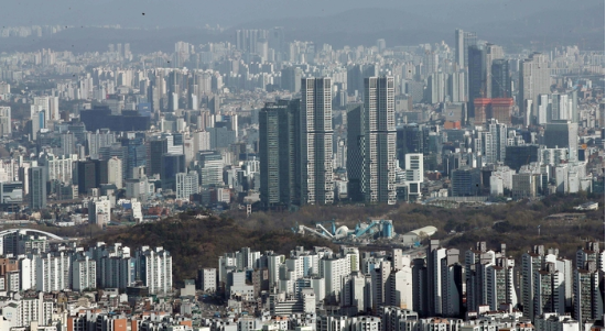  서울 강북 아파트 단지 전경. [매일경제DB]