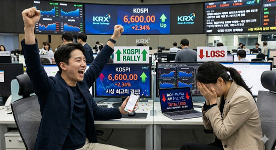 “코스피 사상 최고치인데 난 왜”…희비 엇갈린 개미들