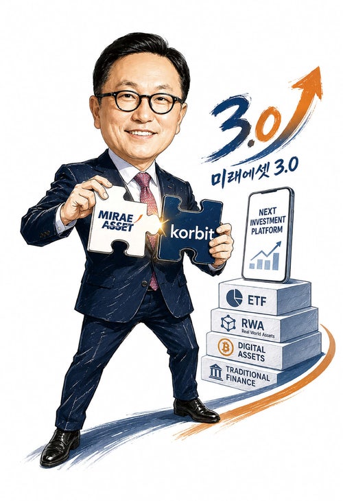 미래에셋이 코인 거래소 코빗을 꿀꺽, 가상자산 슈퍼앱 전쟁의 서막