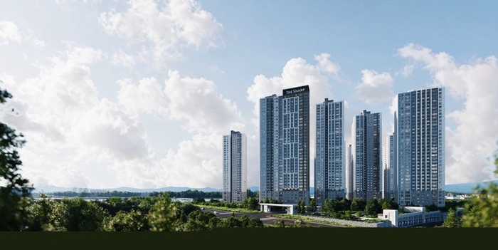  더샵천안라크원 투시도.(포스코이앤씨)