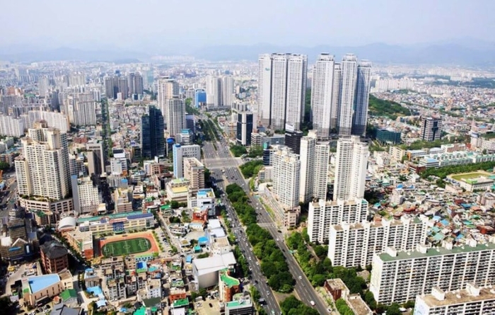  대구 수성구 범어동 일대 아파트 단지 전경. (대구시 제공)