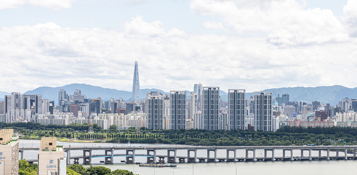  서울 강남 아파트 전경.(매경DB)