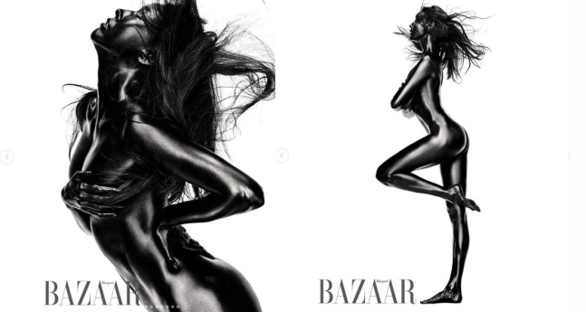 모델 한혜진의 '파격 누드화보' 본 이시언의 반응 | 인스티즈