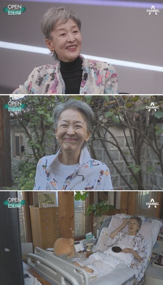 <b>윤석화</b> "뇌종양 수술 후 체중 36"…젖병 사용 투병 모습 공개