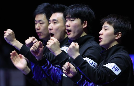 한국 <b>남자탁구</b>, 세계선수권 4회 연속 메달 확보…덴마크 잡고 4강행