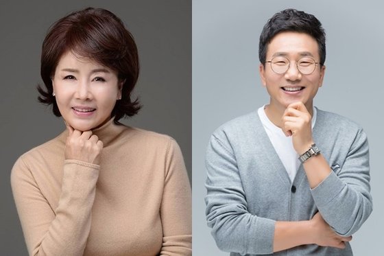배우 선우은숙(왼쪽), 아나운서 유영재. 사진 스타잇엔터테인먼트