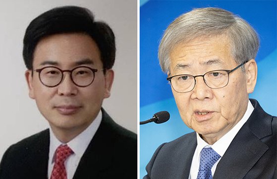 함성득(Left), 임혁백(Right)