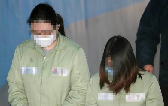 인천 초등학생 살인사건 주범인 김모양과 박모씨. 연합뉴스
