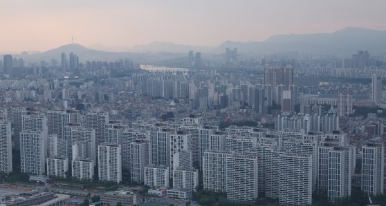 서울 강남구 아파트 단지 전경. 연합뉴스