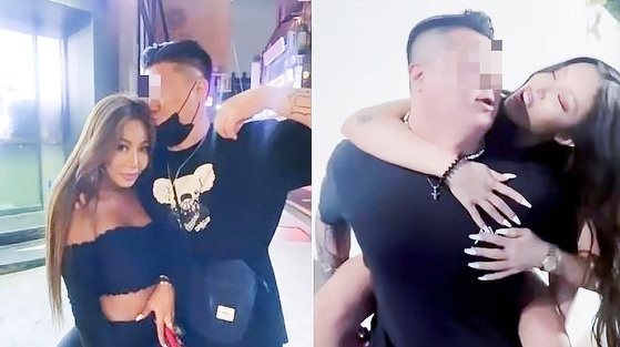 가수 제시와 코알라 프로듀서. 사진 온라인 커뮤니티