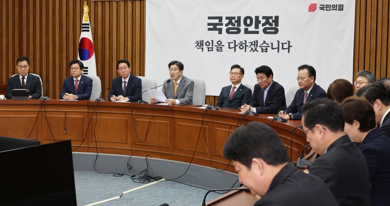 [속보] 여당 "崔대행에 <b>상법</b>∙<b>명태균 특검법 거부권</b> 행사 요청"
