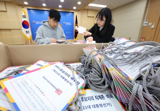 [사진] 6·3 대선 준비 분주