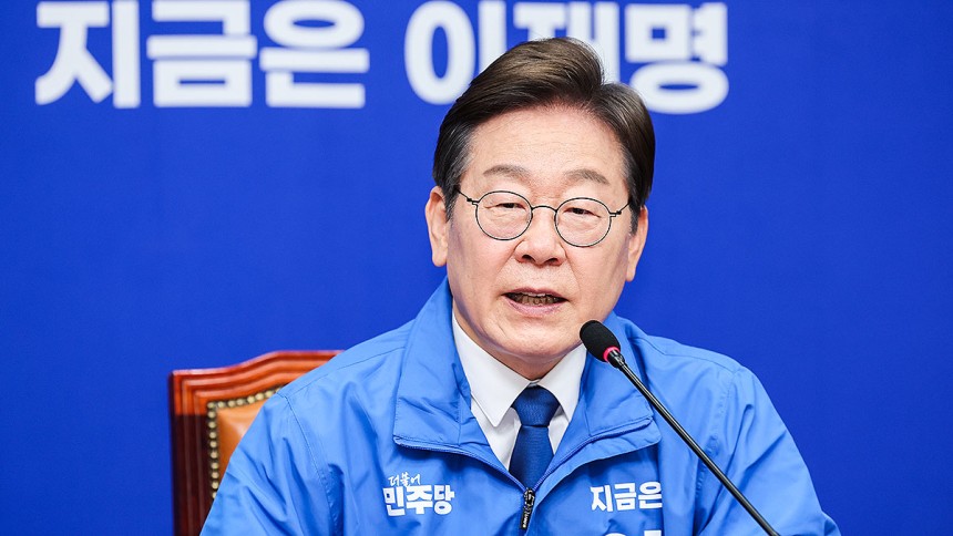 이재명 더불어민주당 대선 후보. 뉴스1