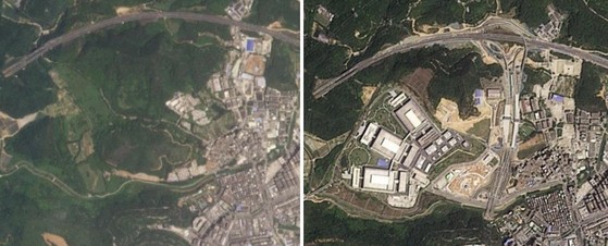 위성사진에 찍힌 ‘화웨이 반도체 클러스터’…미국 화들짝