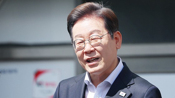  이재명 더불어민주당 대선 후보. 연합뉴스