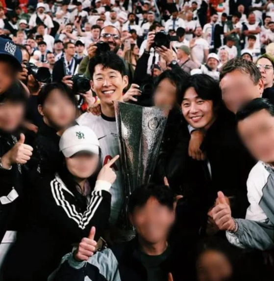 사진 손흥민 SNS 캡처
