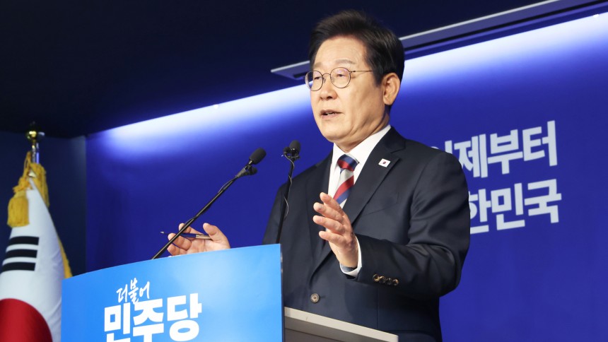 이재명 더불어민주당 대통령 후보. 김성룡 기자