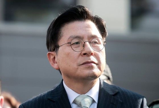 황교안 무소속 대선 후보. 뉴시스