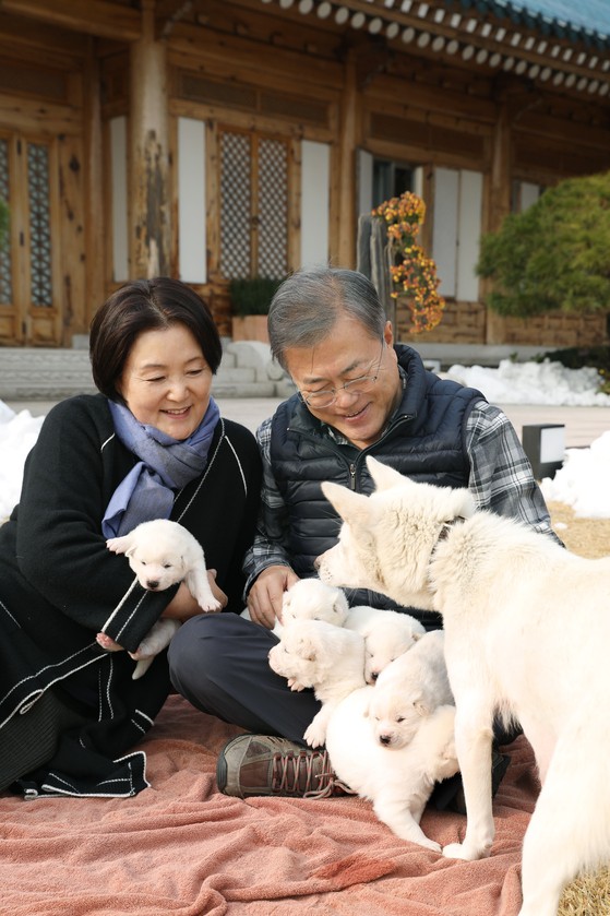 “대통령이 관저에서 키우는 개가 알아봐야 실세”라는 말이 돌 정도로 관저는 ‘궁궐 속의 궁궐’이었다. [중앙포토]