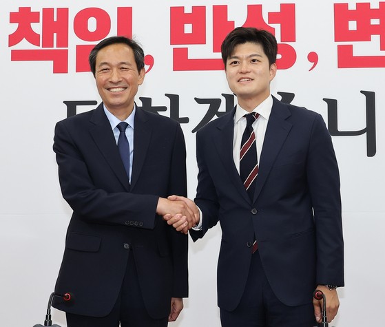 [사진] 김용태 찾아간 우상호