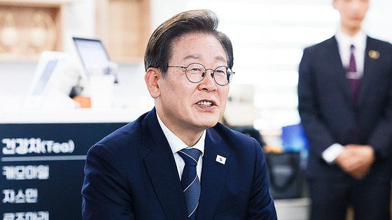  이재명 대통령. 대통령통신사진기자단