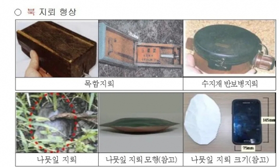 북한의 지뢰 모습. 사진 합동참모본부