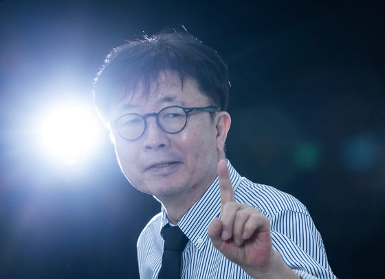 신철 부천영화제 집행위원장은 "AI 덕분에 아이디어와 상상력만 있으면 누구나 영화를 만들 수 있는 세상이 됐다"고 말했다. 사진 권혁재 사진전문기자 