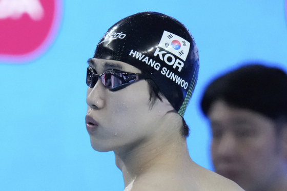 '4년 연속 메달 도전' <b>황선우</b>, <b>세계</b><b>선수권</b> 자유형 200ｍ <b>예선</b> 8위로 준결...